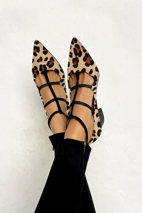 Ludovica™ | Bailarinas con estampado animal
