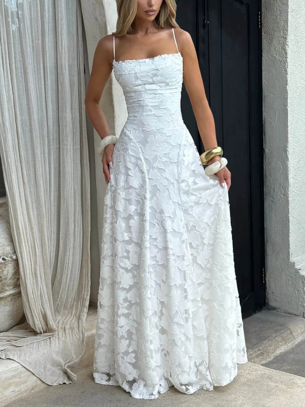 Vestido Maxi Jacquard