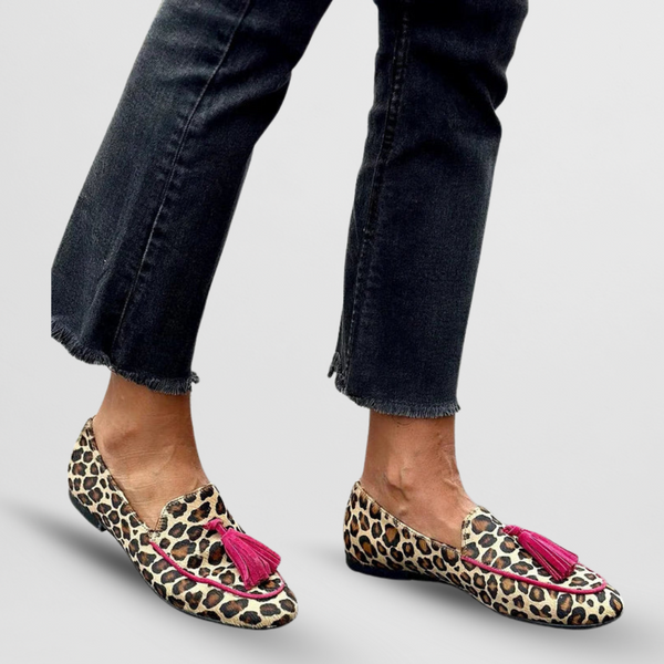 Louison | Zapatillas elegantes con detalles de flecos