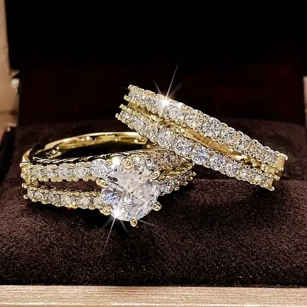 Conjunto de Anillos Eterna Radiancia