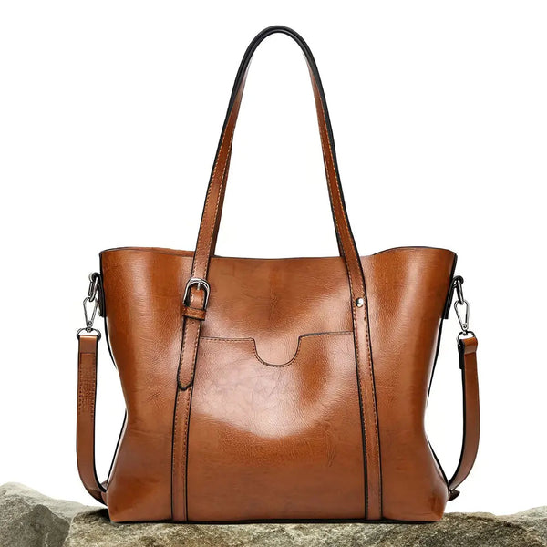 Luxe Clásico de Anna | Elegante Tote de Hombro