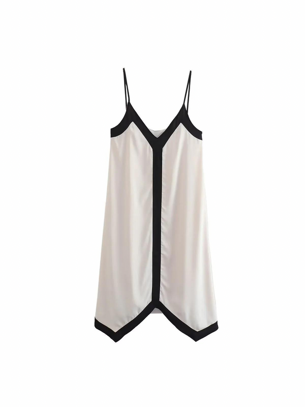 Vestido Largo Tipo Slip de Estética Siciliana