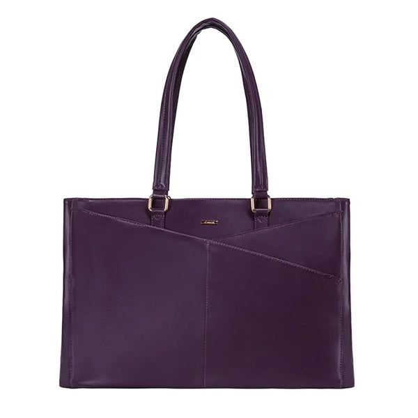 Elegante Tote para Laptop Púrpura