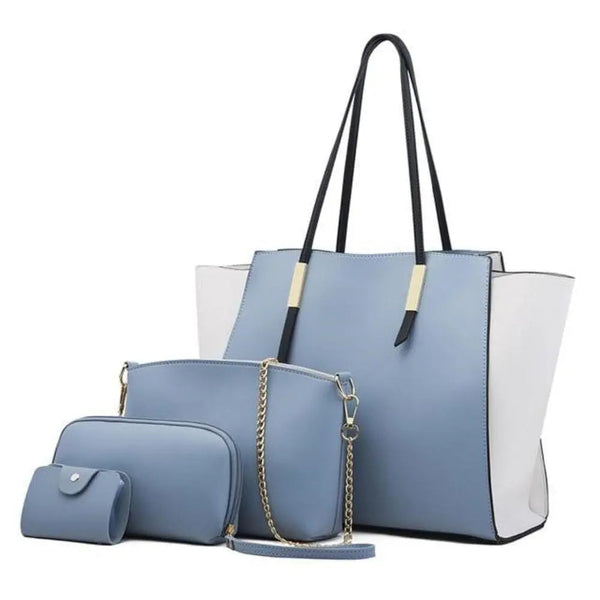Conjunto de Tote de Lujo de 4 Piezas de Grace
