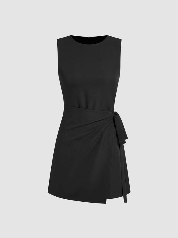 Vestido Elegante Imprescindible Con Cinturón