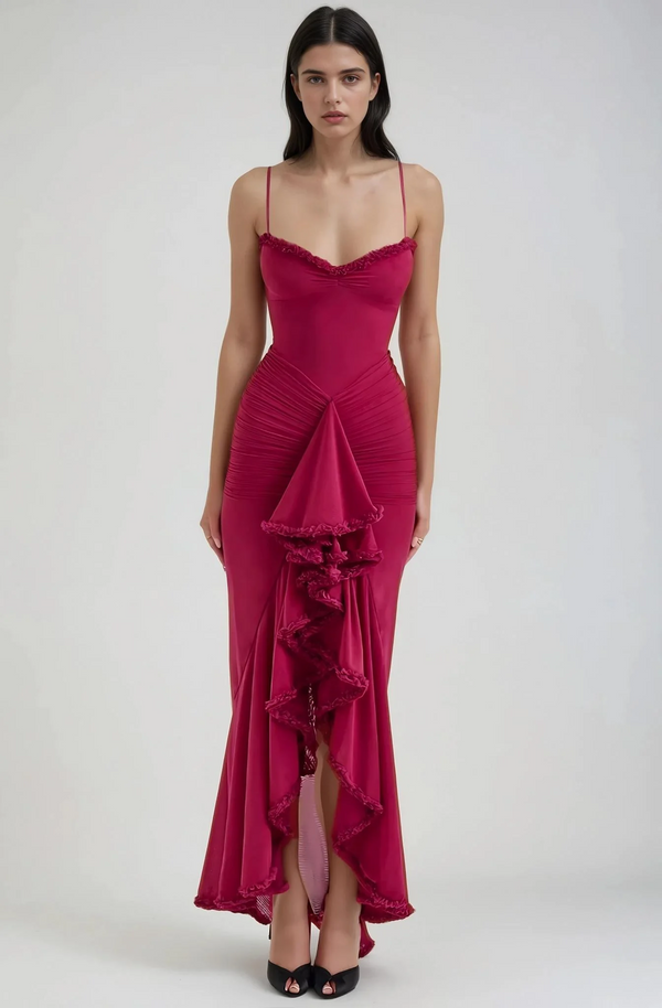 Vestido Maxi Ruffle FLAVIA
