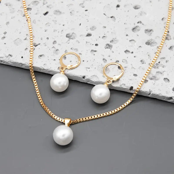 Conjunto de pendientes de piedra Dara Brillanne