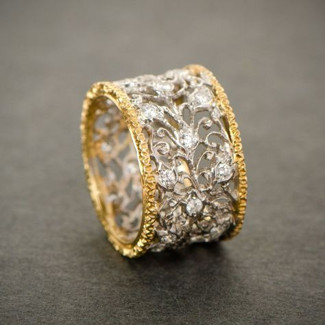 Anillo Vintage en Circonia Hiedra