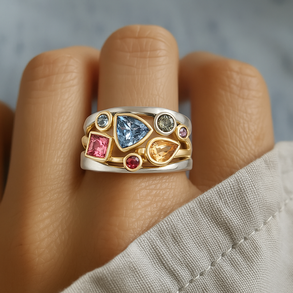 Anillo Vintage Bunter Zirconia